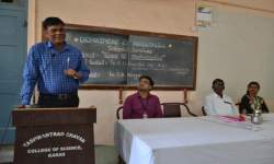 Guest lecture under Science Seminar on 