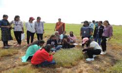Field Visit of B. Sc. II and III Botany Kas Plateau 8/10/2024